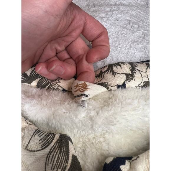 Chinese Style Trench Coat, Blue and White, size Large, NWOT Elegant ethnic - Picture 13 of 13